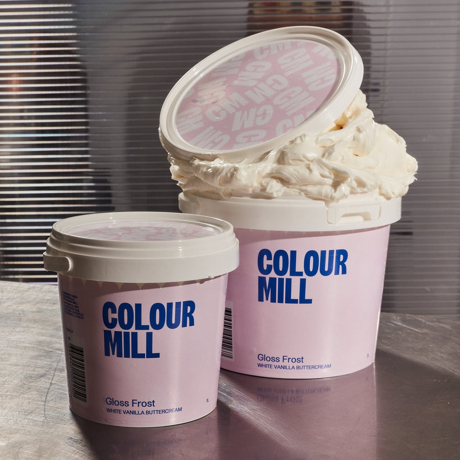 Colour Mill Gloss Frost ready made Vegan and Dairy-Free Buttercream